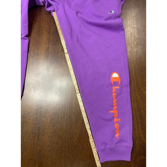 Champion Spell Out Jogger Sweatpants Women 1X Comfort Lounge Casual Comfy Warm - Picture 5 of 9